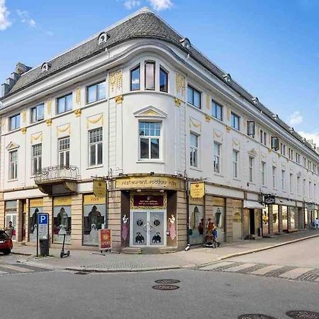 Moderne Leilighet Midt I Sentrum Av Fredrikstad Esterno foto
